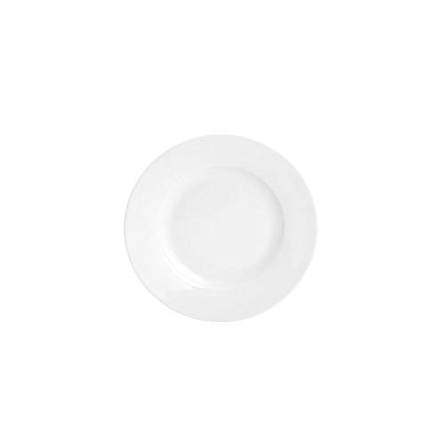 Prato P/sobremesa De Porcelana Basic 19cm Lyor Branco No Voltagev